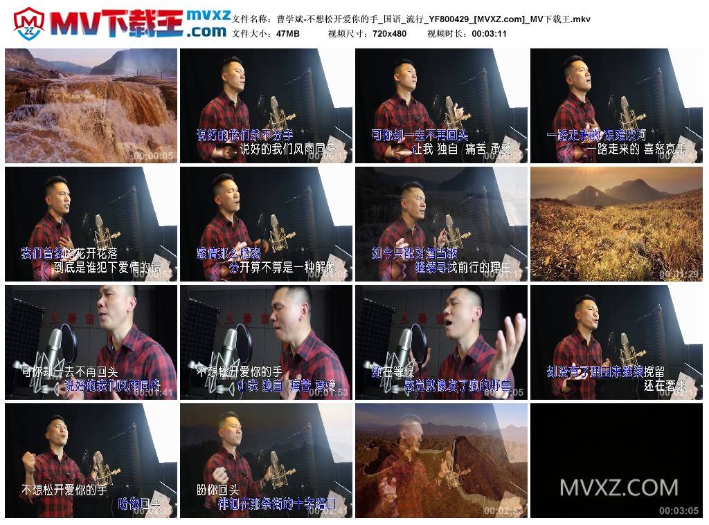 曹学斌-不想松开爱你的手_国语_流行_YF800429
